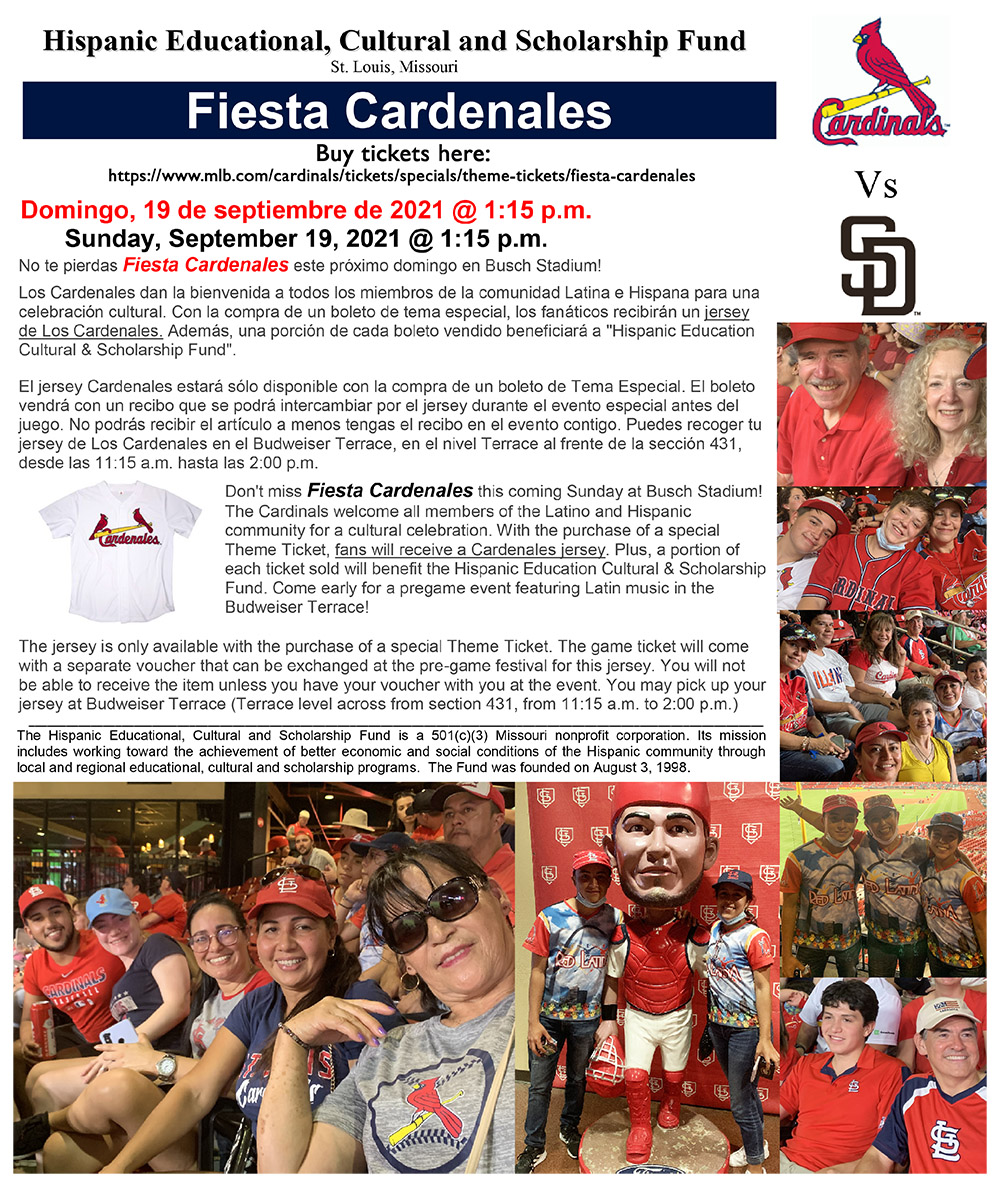 No te pierdas Fiesta Cardenales este próximo domingo 19 de
